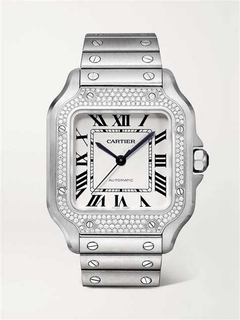 original cartier santos|cartier santos watch with diamonds.